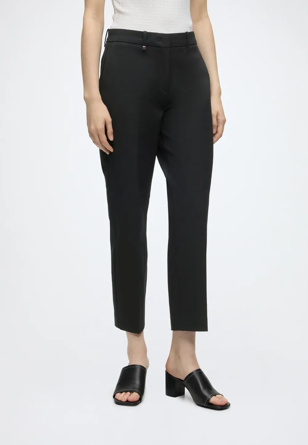 Габардин - брюки Tommy Hilfiger, Black