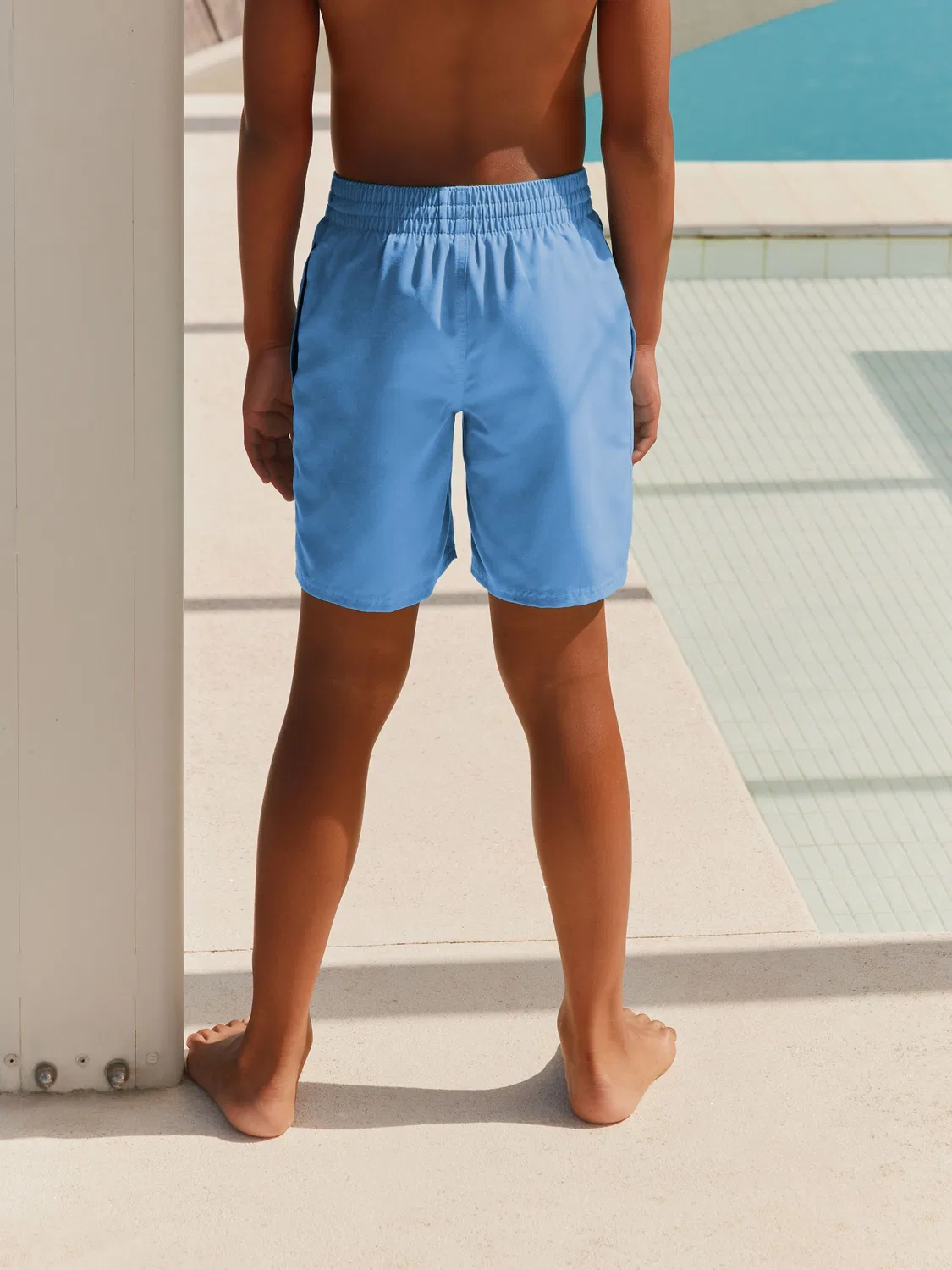 Плавки Nike Essential Volley Swim Shorts, University Blue — фото 3