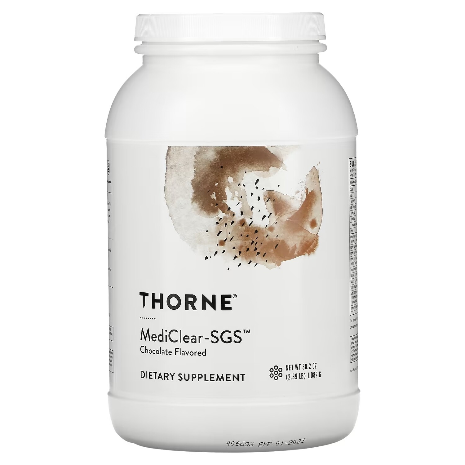

Добавка Thorne Research MediClear-SGS с шоколадным вкусом, 1082 г