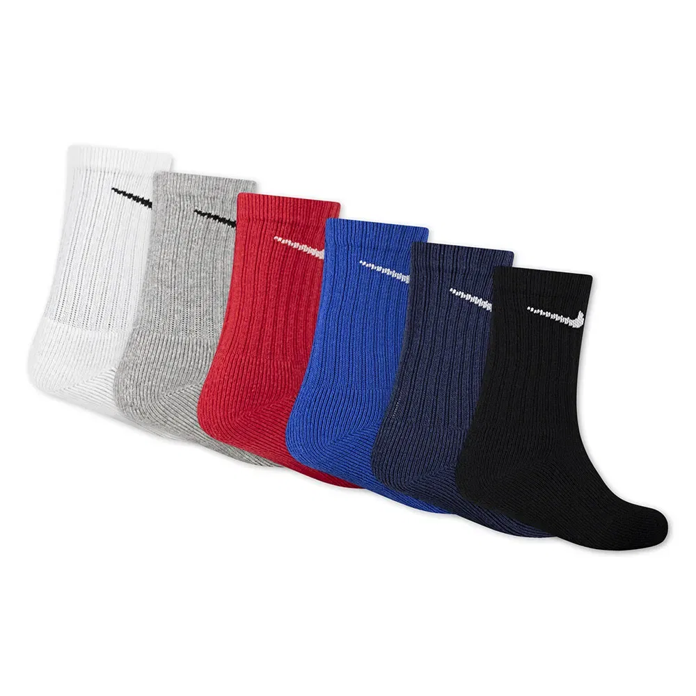 Носки спортивные Dri-Fit Perf Basic 6 пар Nike, мультиколор — фото 2