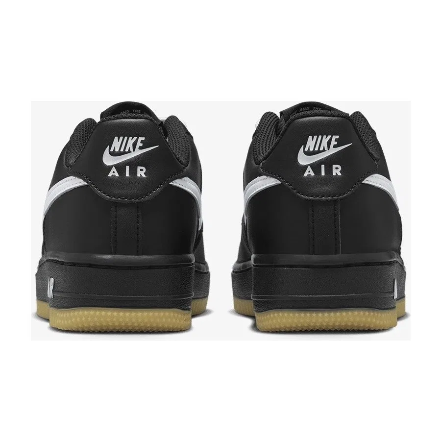 Кроссовки с кожаным верхом Nike Air Force 1 Lv8 3 Gs, Бело-золотой — фото 2