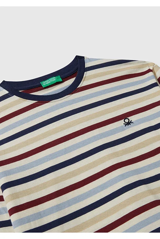 Детская футболка с длинным рукавом для мальчиков United Colors Of Benetton, Very Remkli — фото 3