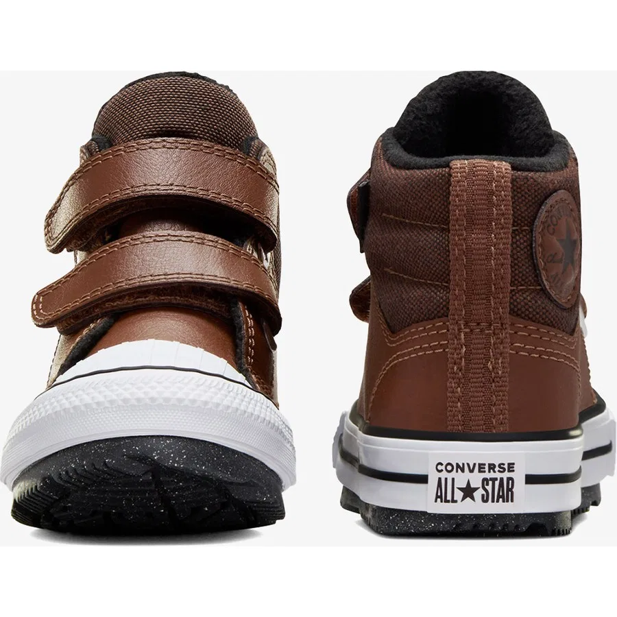 Детские спортивные ботинки с высоким берцем Converse Chuck Taylor All Star Berkshire, Коричневый — фото 3