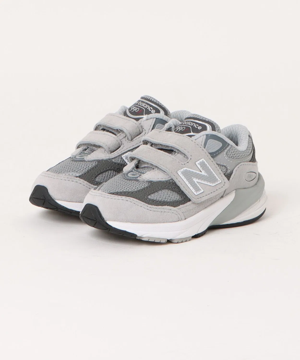 Детские кроссовки с липучкой IV990 Gray New Balance