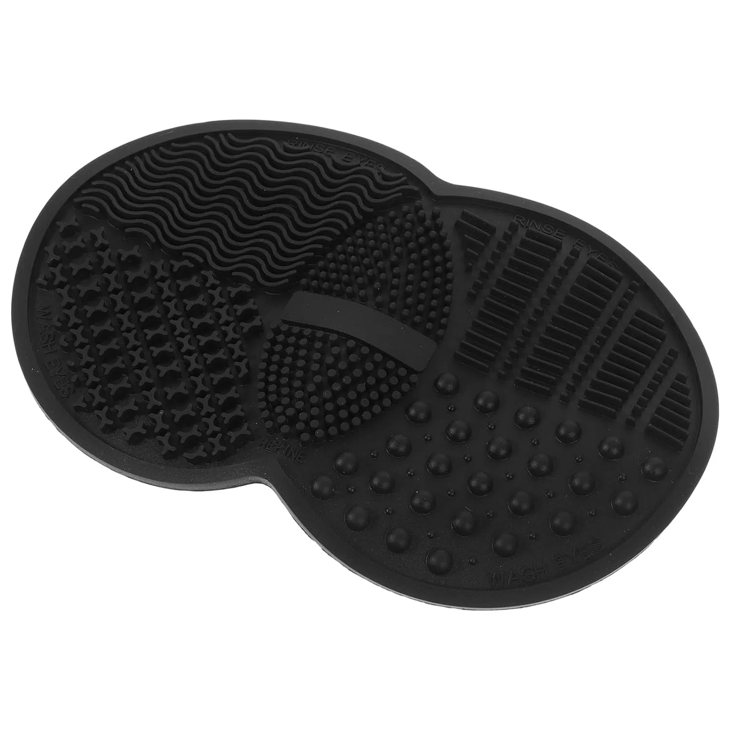 Силиконовая подушечка для очистки кистей Artibetter, 16.8x10.8x0.8 см, Черный