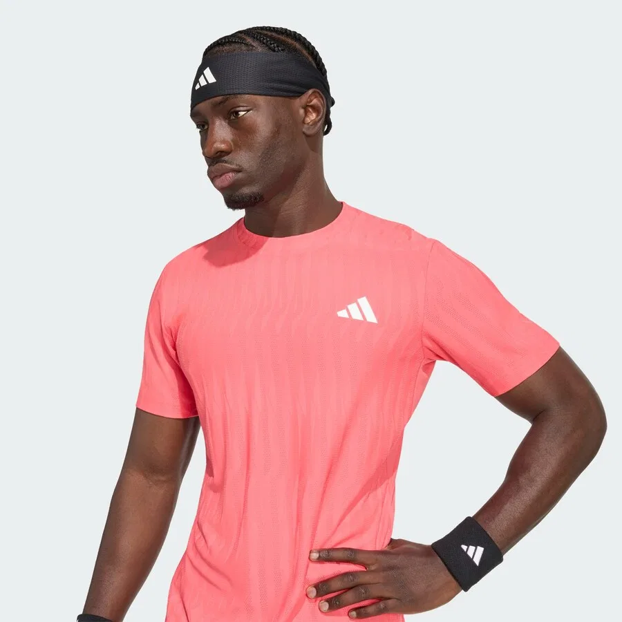 Спортивная футболка ADIDAS PERFORMANCE Performance Shirt 'Airchill Freelift' малинового цвета — фото 3