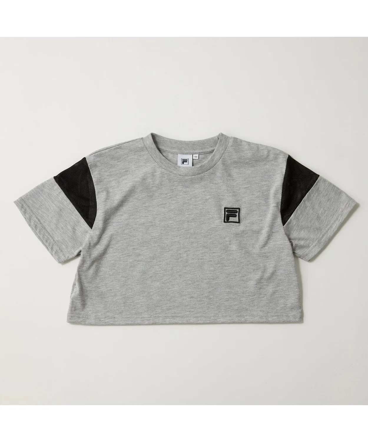 Детская футболка с коротким рукавом с принтом FILA, Цвет: Heather Grey