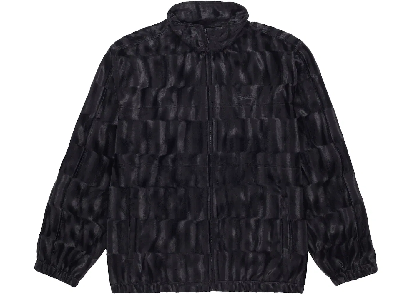 Мужская куртка Supreme Velour Track Jacket, Black