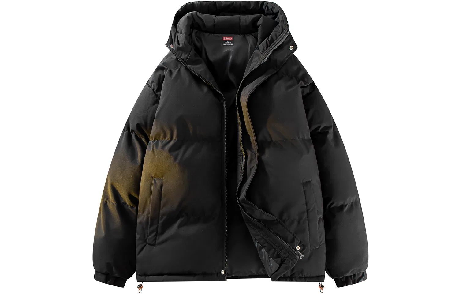 Детский утепленный пуховик с капюшоном Puffer Jacket BALENO, Black