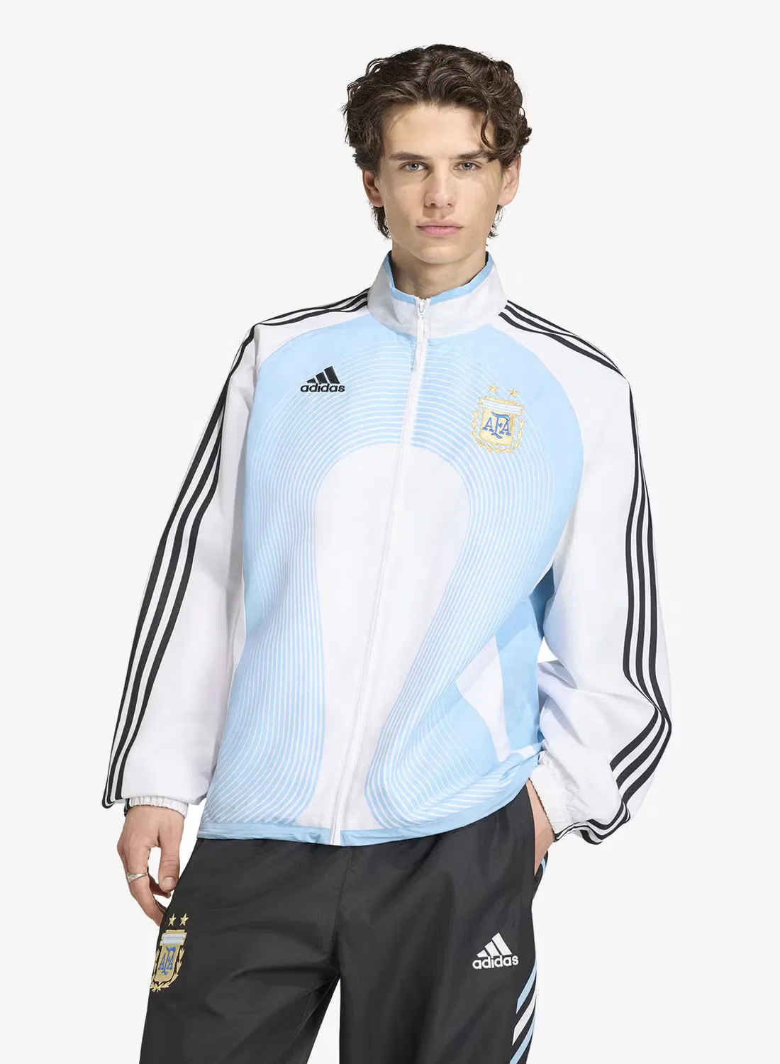 Куртка трековая Argentina 2006 Adidas, белый