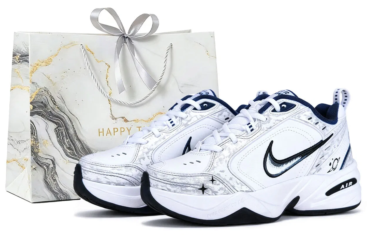 Детские кроссовки с принтом Air Monarch 4 Nike, White Shopping Bag