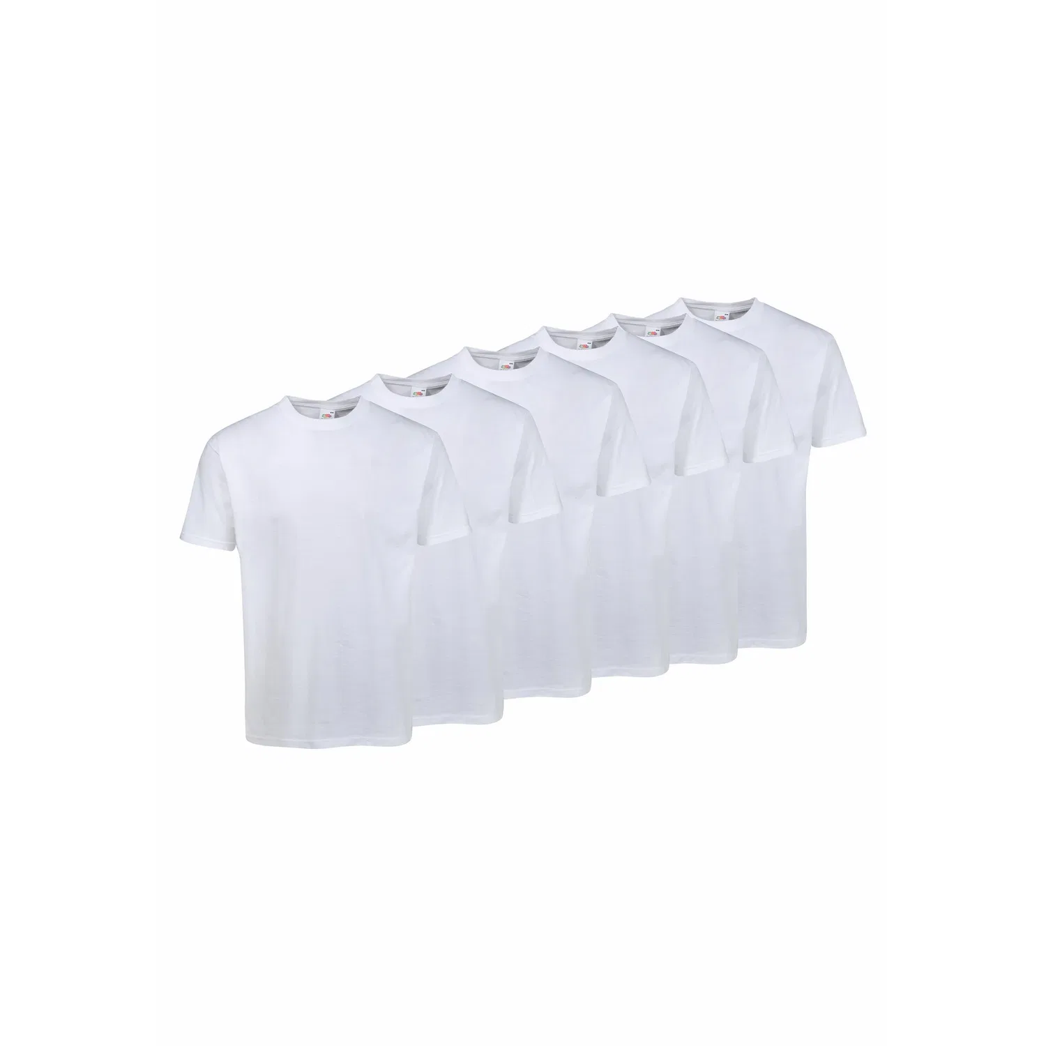 Детские футболки с круглым вырезом Fruit of the Loom, White