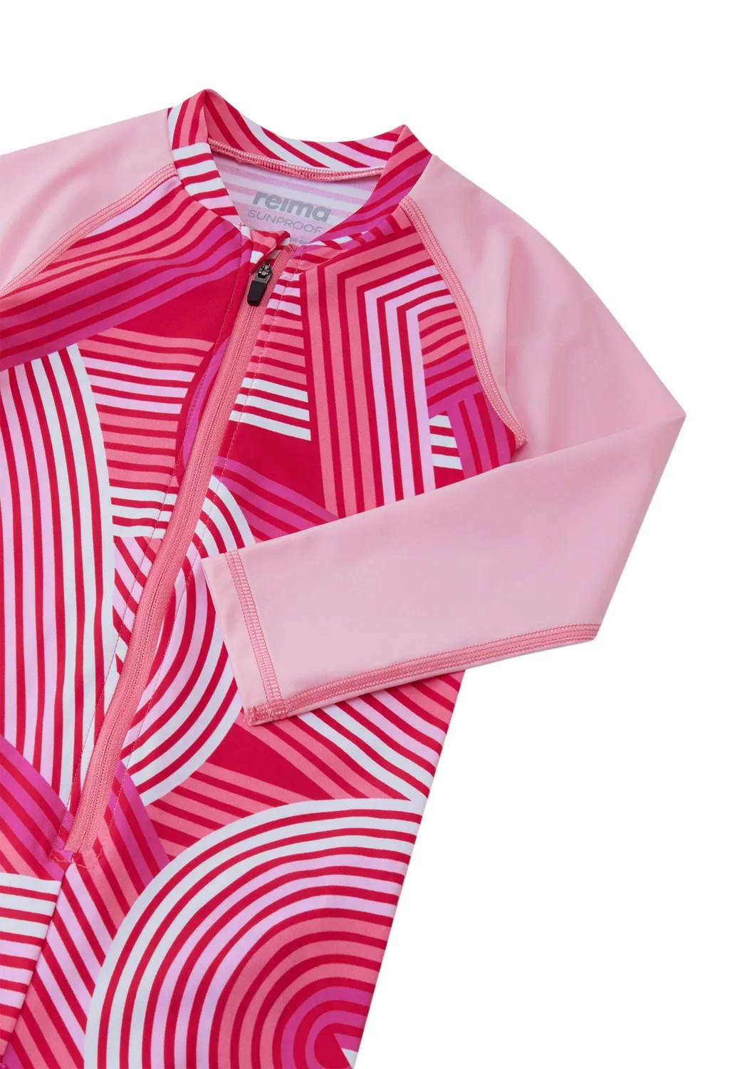 Детский UV-комбинезон для плавания Polskii Reima, Rot / Himbeerrosa — фото 3
