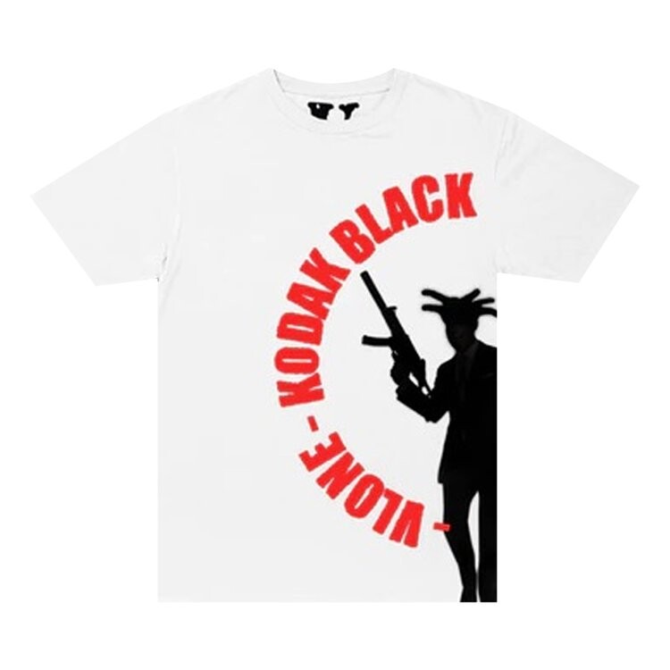 

Футболка Vlone x Kodak Black Vulture T-Shirt 'White', белый
