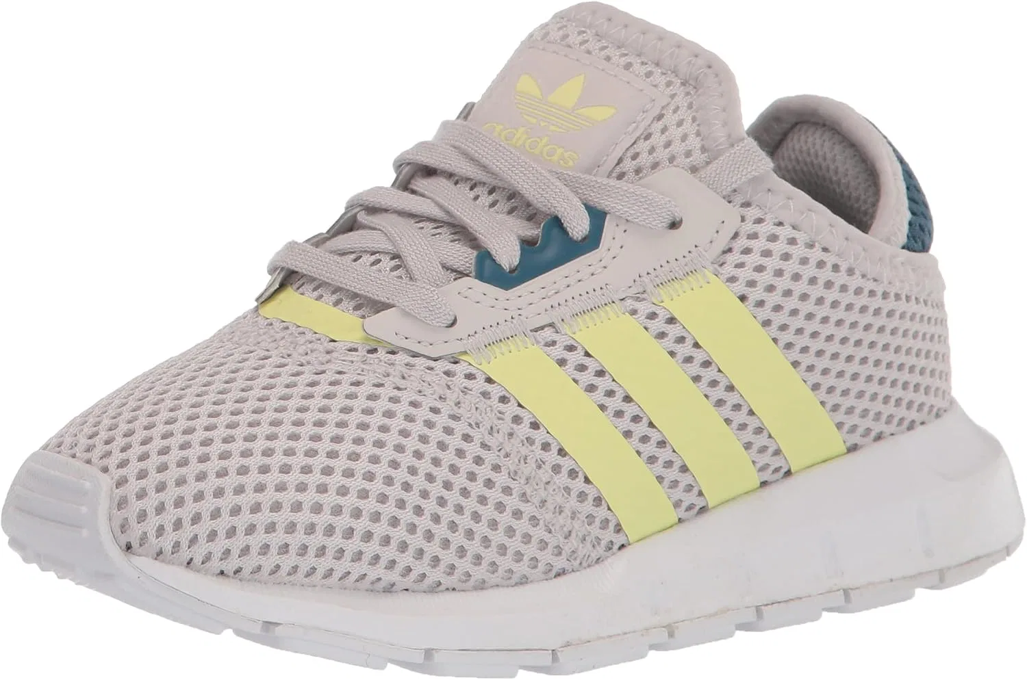 Детские кроссовки для мальчиков Swift Run X adidas, Grey/Pulse Yellow/Indigo