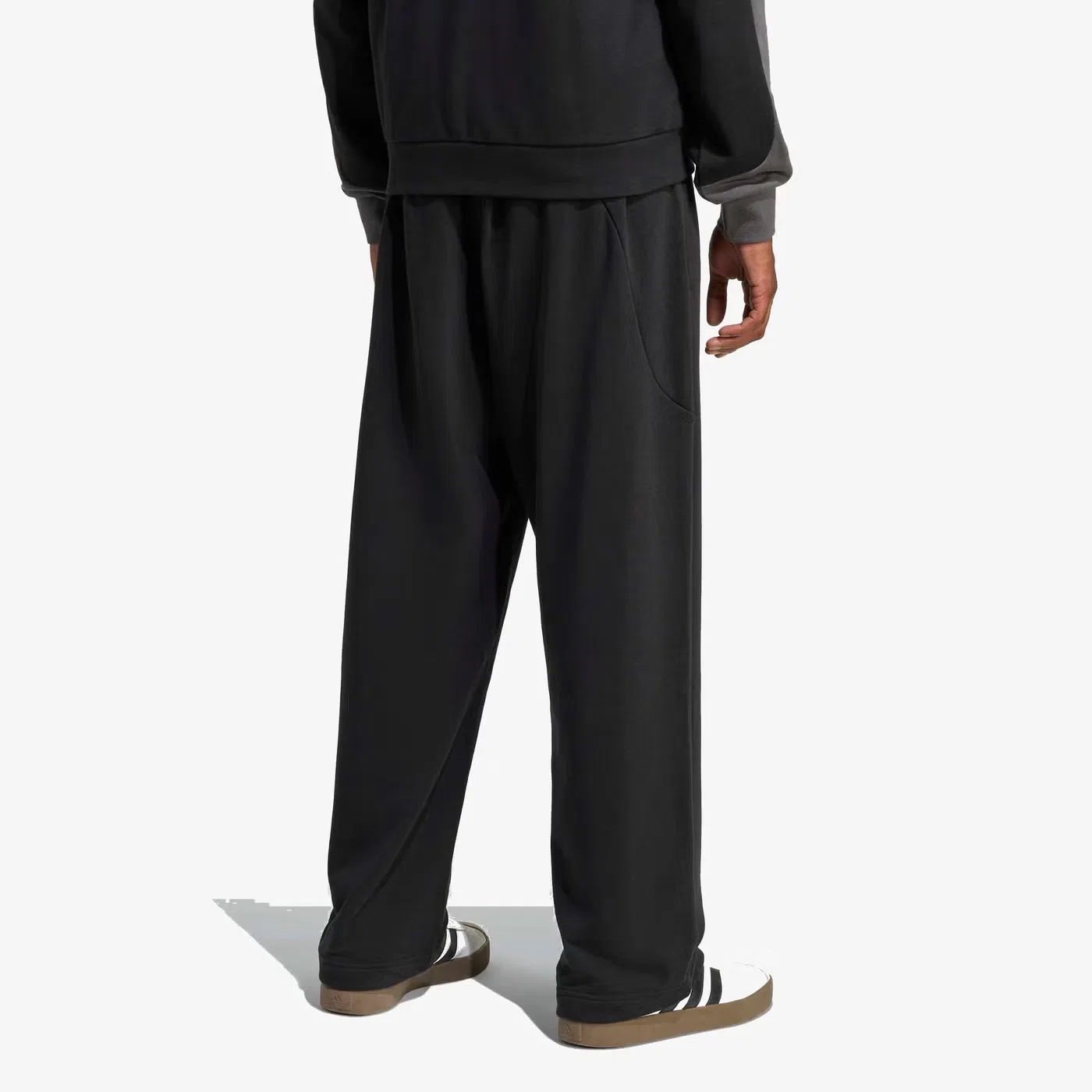 Джоггеры из футера Collegiate Adidas, черный — фото 3