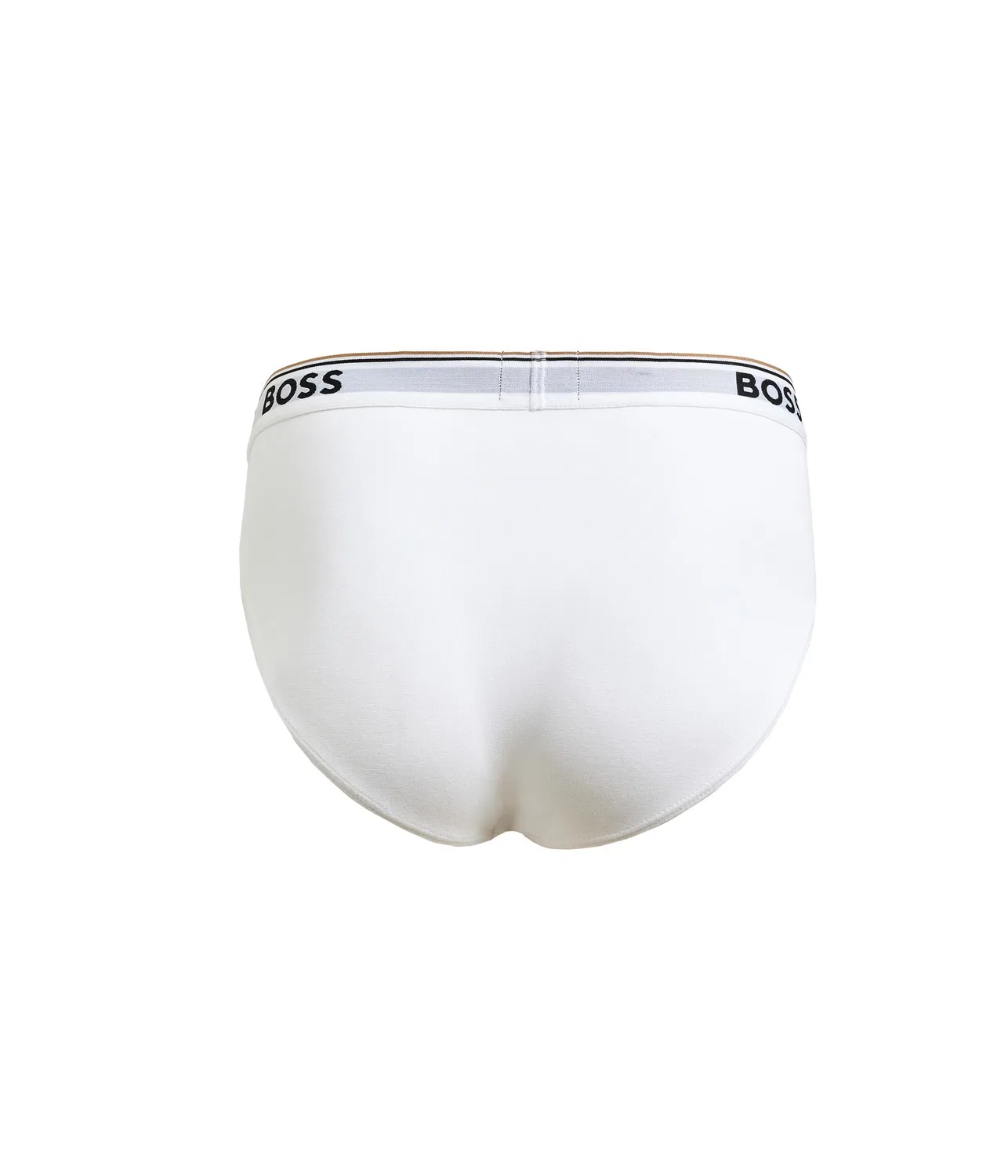 Трусы, 3 пары Brief 3-Pack CO/EL 10146061 01 Boss, White — фото 2