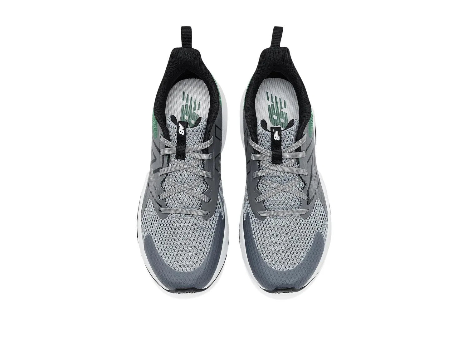 Кроссовки Rave Run Lace (для больших детей) New Balance Kids, Castlerock/Slate Grey — фото 3