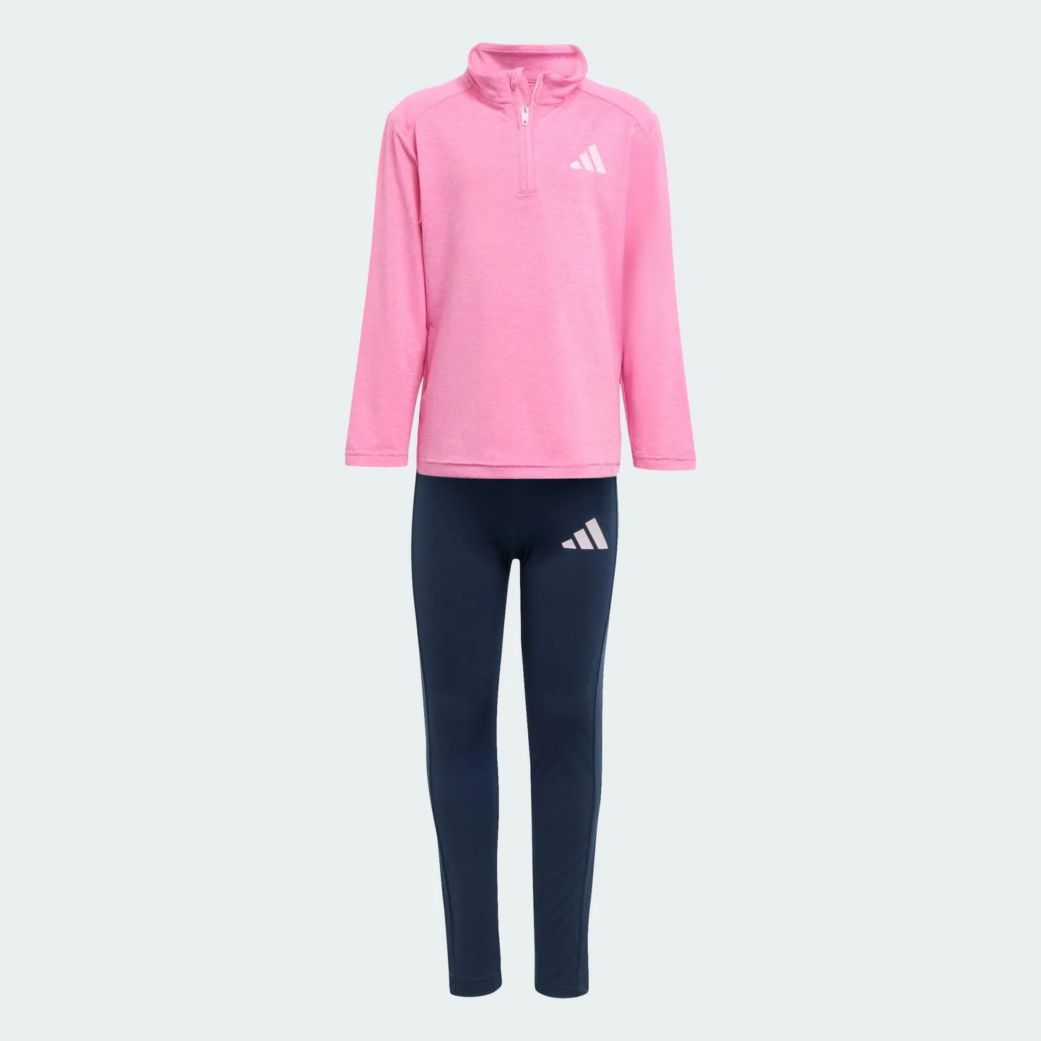 Детский спортивный комплект с длинным рукавом Goto Pz Adidas, Rosa Weiss Altrosa — фото 2