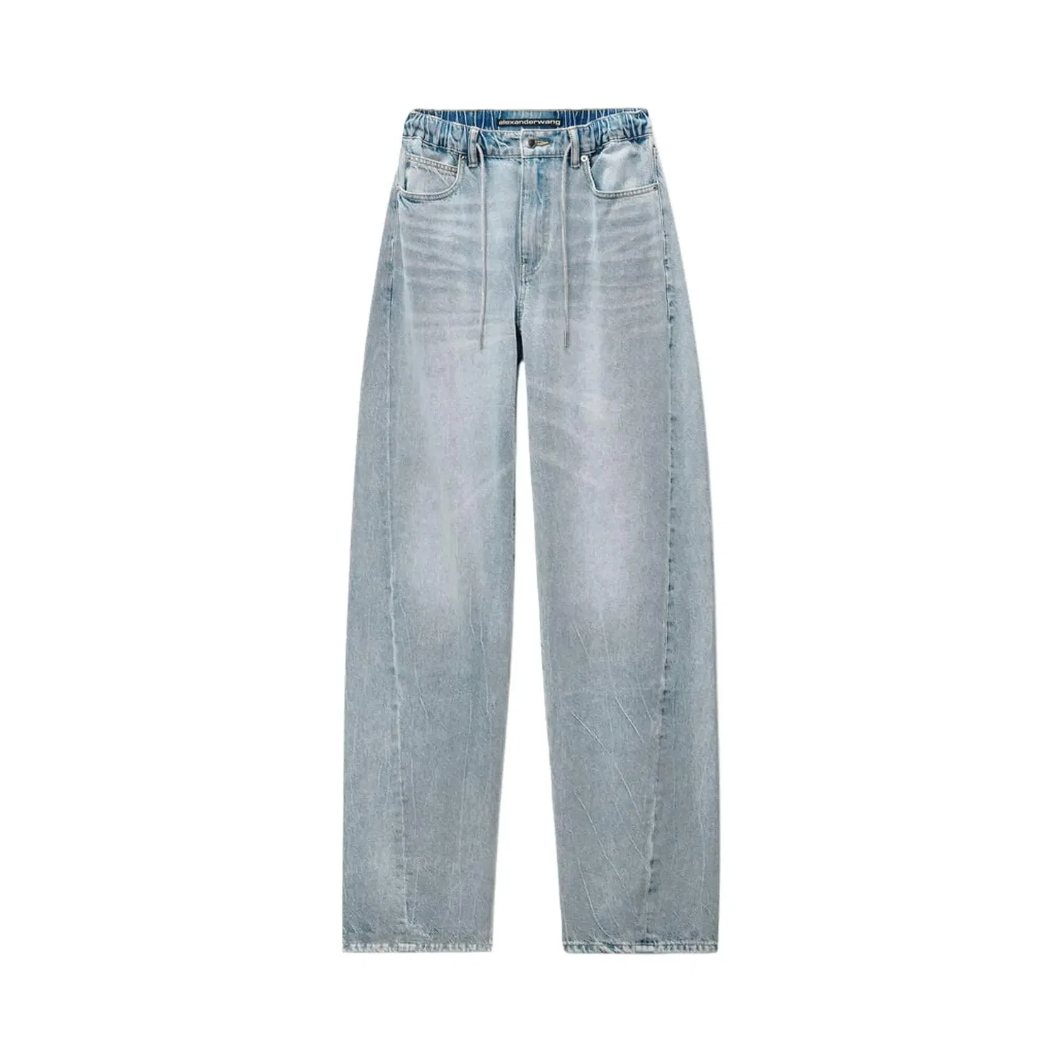 Спортивные брюки Alexander Wang Rhinestone Drawcord Balloon Jogger, синий