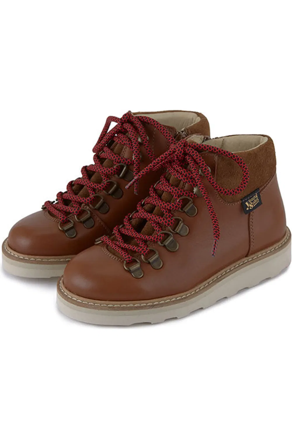 Детские ботинки походные Eddie Young Soles, Chestnut Brown