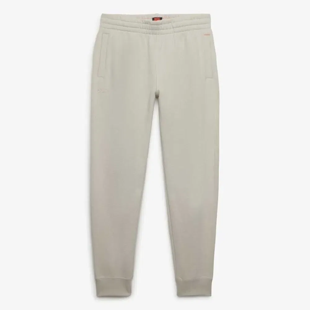 Брюки спортивные Essential Logo Half Brushed Superdry, бежевый — фото 3