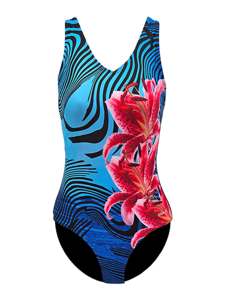 

Купальник BECO the world of aquasports Pink, цвет blau-bunt