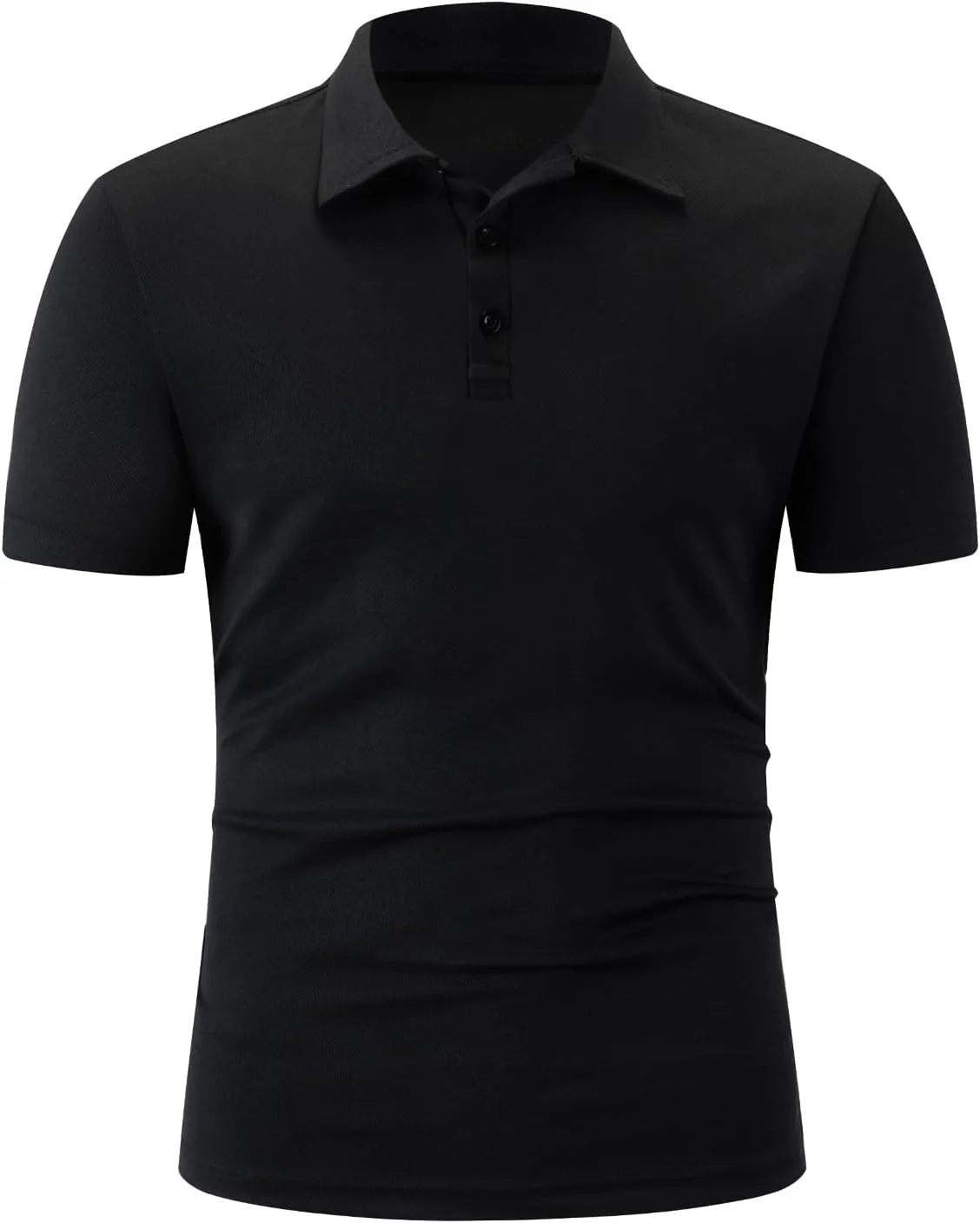 

Мужская поло летняя с коротким рукавом, 3 пуговицы, dry fit Klyptxyo