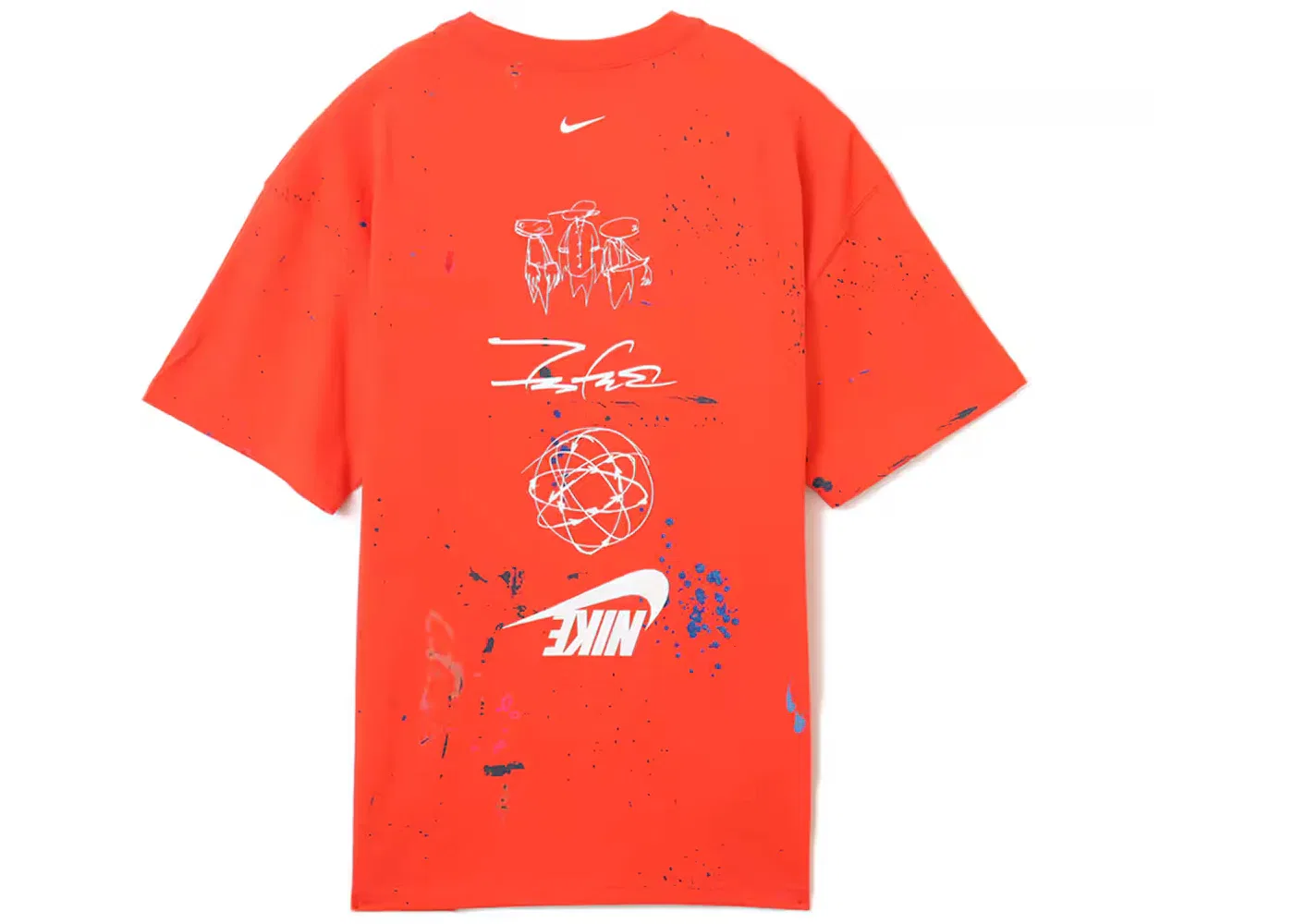 Мужская футболка с принтом Nike x Futura Breaking Max90, Light Crimson — фото 2
