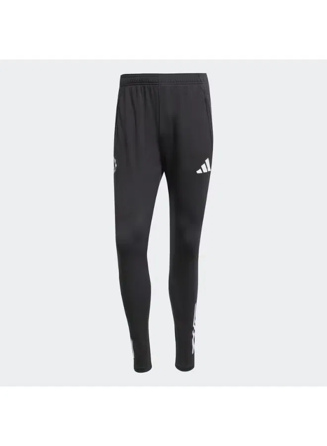Штаны тренировочные с эластичным поясом Manchester United Adidas — фото 3