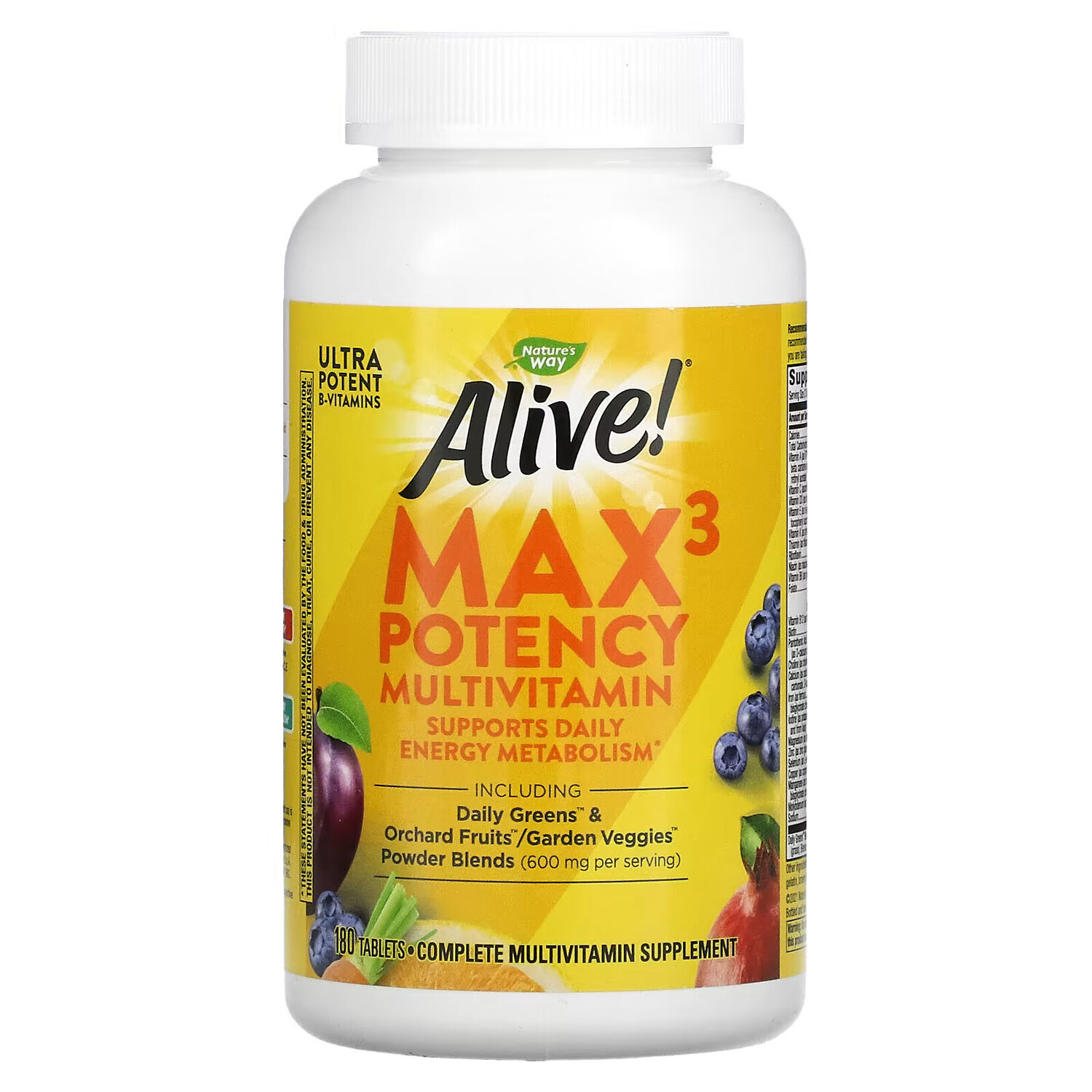 

Nature's Way мультивитамины Max3 Potency, 180 таблеток