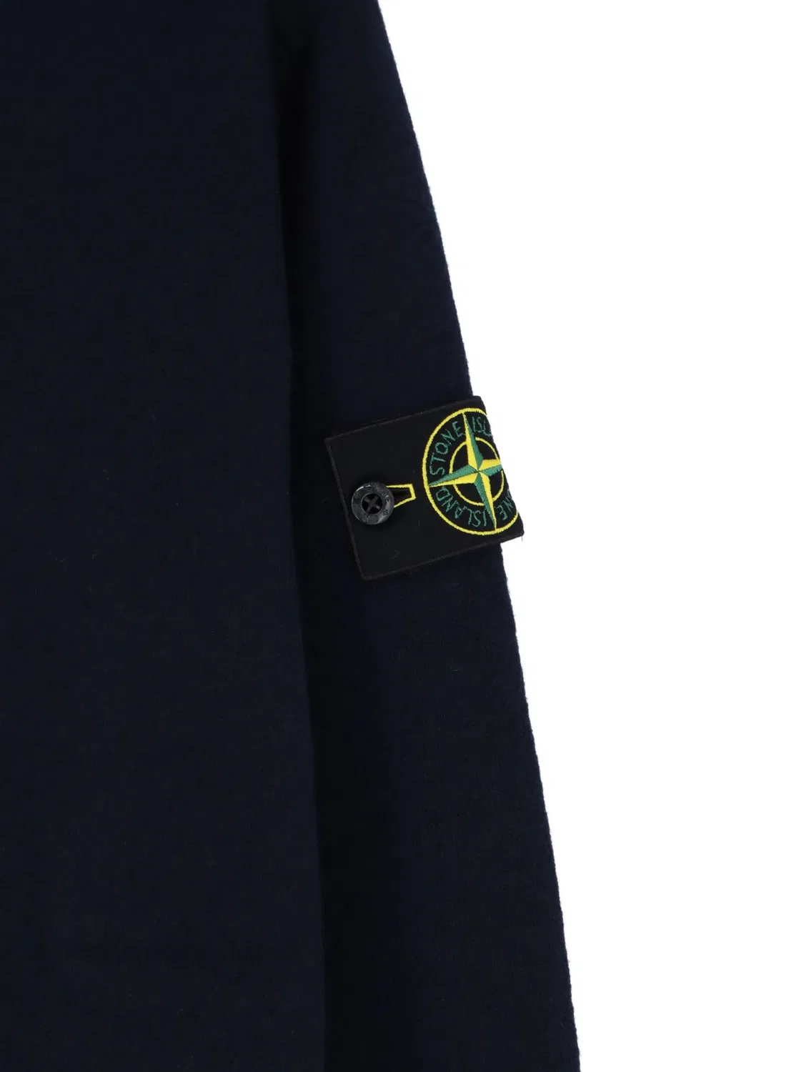 Stone Island Джемпер синий из шерсти — фото 2