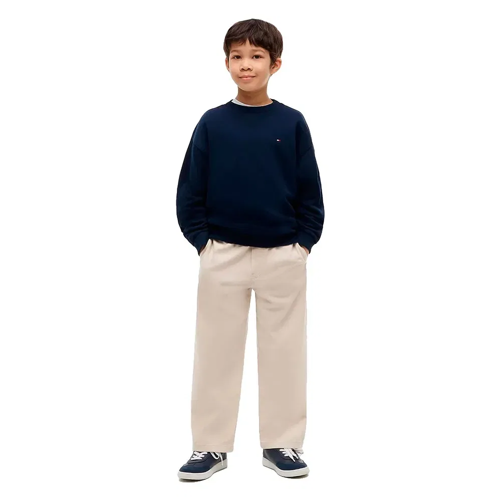Детский свитшот для мальчиков хлопковый Team Tommy Tommy hilfiger, Blue — фото 4