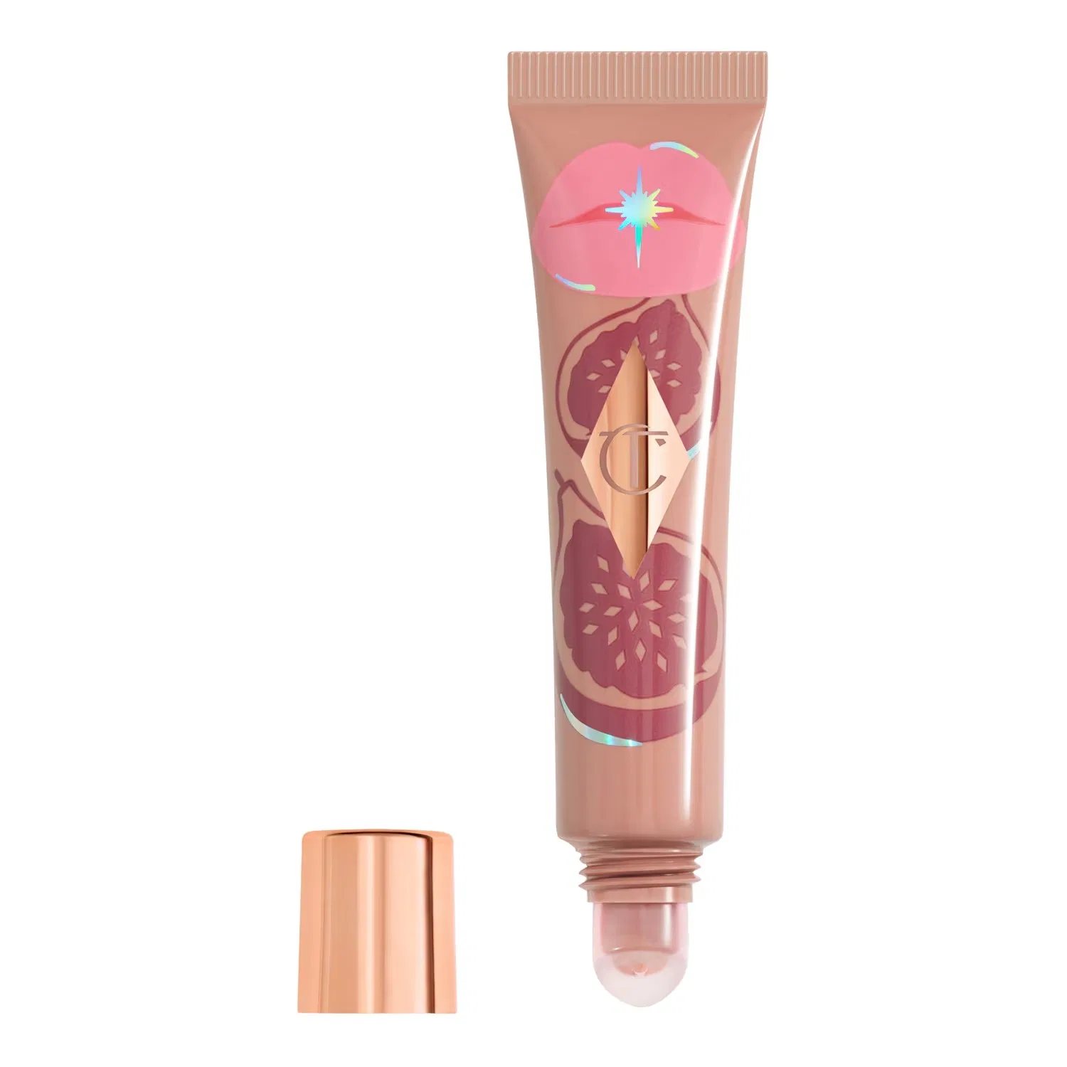 Масло для губ с блеском 14 мл с увлажняющим эффектом Juicylicious Candy Fig CHARLOTTE TILBURY, Juicylicious Candy Fig