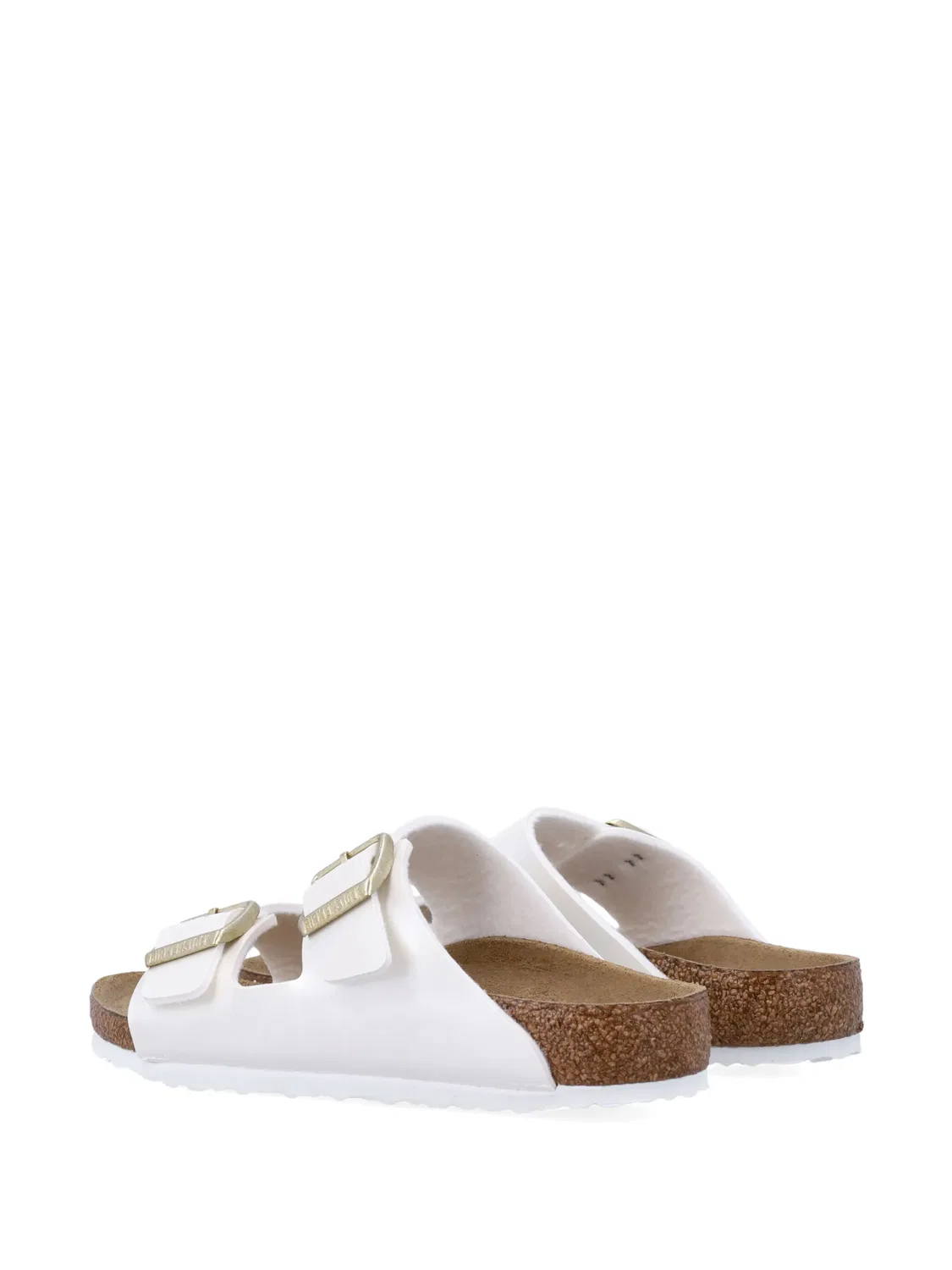Сандалии Arizona с декоративной пряжкой Birkenstock, белый — фото 3