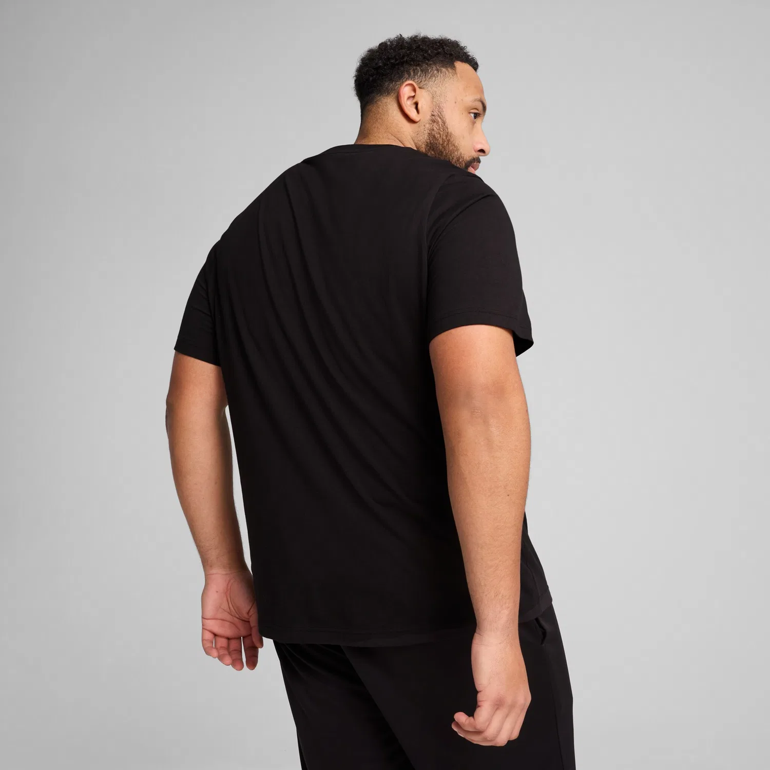 Детская футболка с логотипом PUMA, Black — фото 2