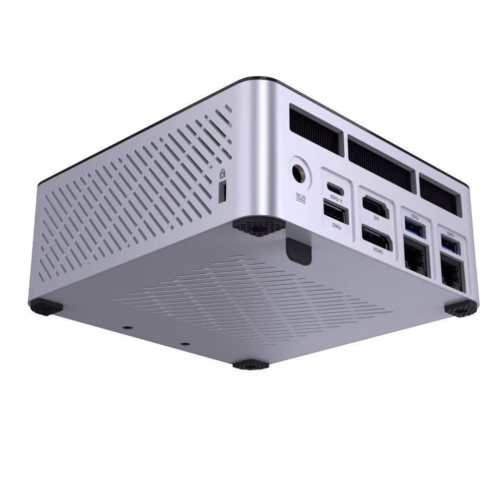 Системный блок Machenike GTX Mini, 32 ГБ/1 ТБ, R9-7940HS, Radeon 780M, серый — фото 2