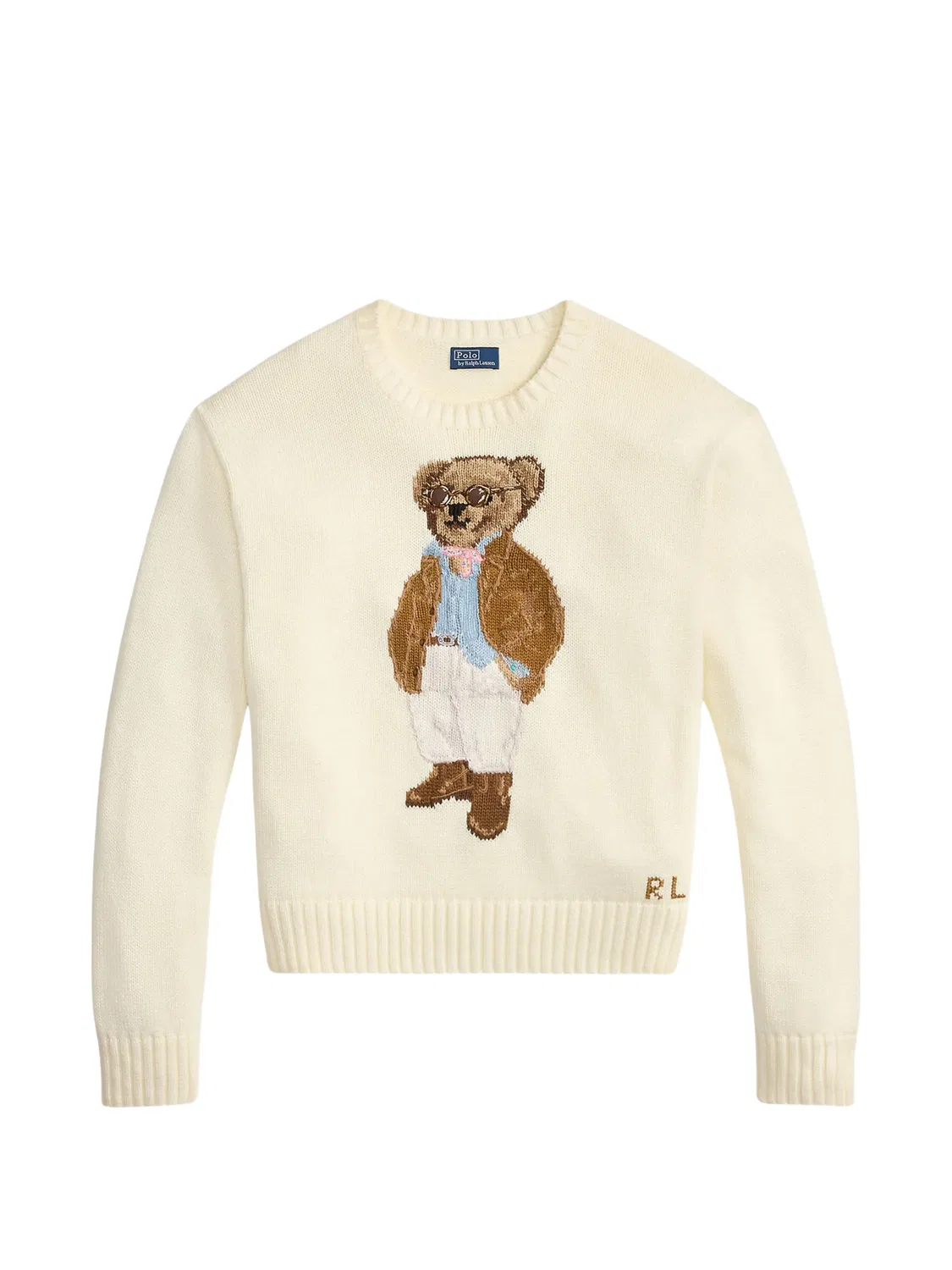 Свитер Polo Bear бежевый Polo Ralph Lauren, нейтральные