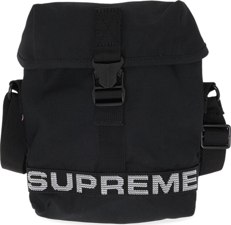 

Сумка Supreme Field Side Bag Black, черный