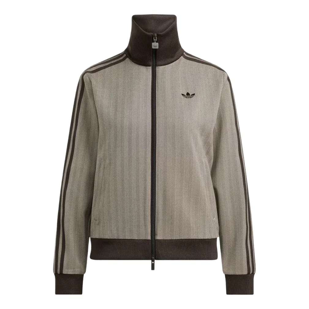 Женская куртка Track Top OG Tweed Jacket Asia Sizing 'Light Brown' adidas, Light Brown