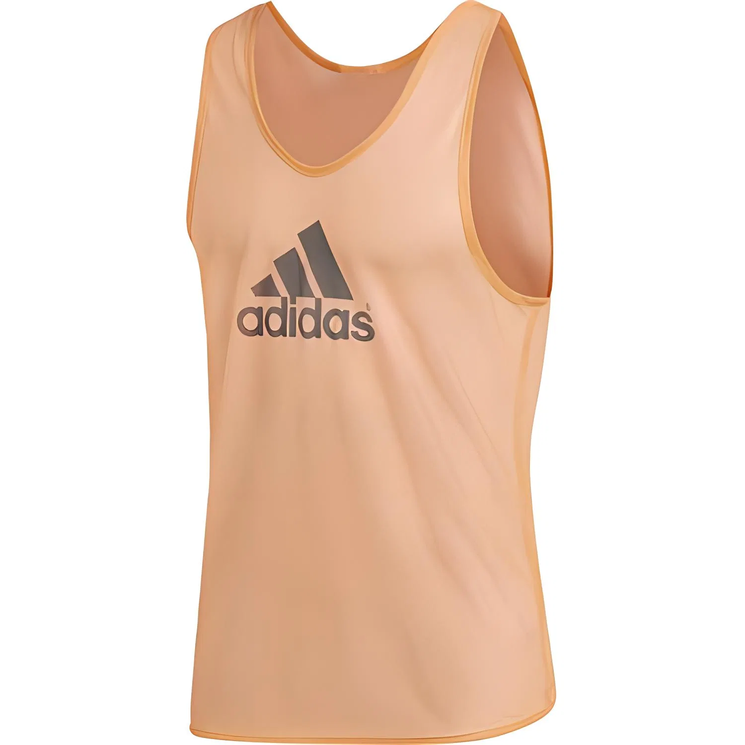 Майка мужская с круглым вырезом прямого кроя, Adidas, Orange