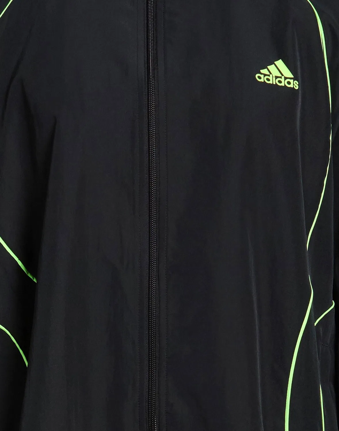 Женский свитшот с принтом Adidas, черный — фото 4