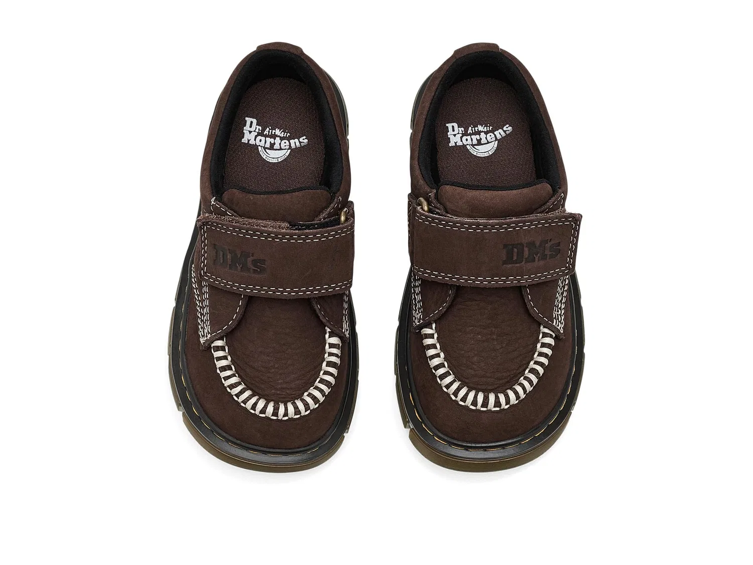 Кроссовки Raffe Moc Shoes J (для маленьких и больших детей) Dr. Martens Kid'S Collection, Dark Brown — фото 3