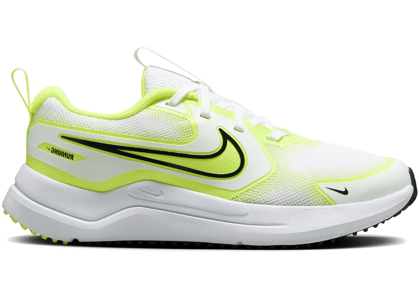 Детские кроссовки для бега Nike Cosmic Runner Nike, White/Volt/Black