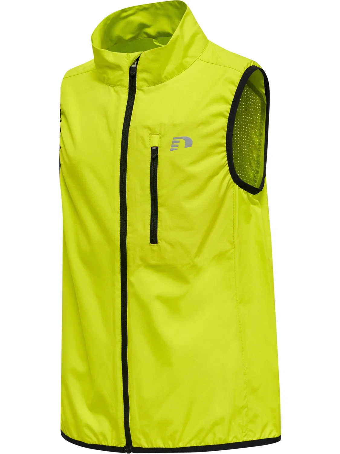 Детская куртка-жилет с молнией Reißverschluss Vest Reflektierend Logo Kids Core Newline, Blassgelb