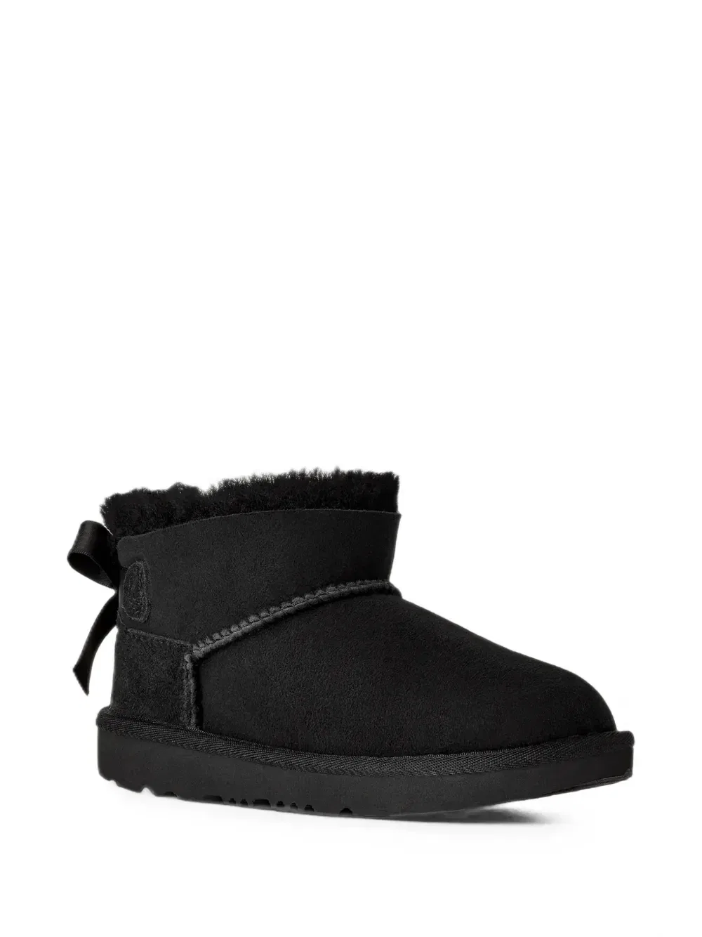 Детские ботинки UGG Ultra Bailey с бантиками UGG Kids, черный