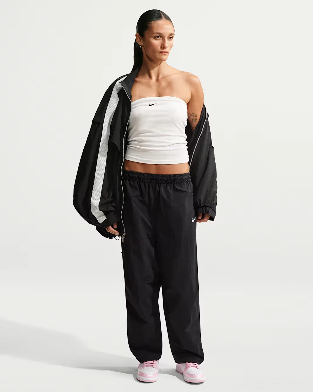 Женские тканые брюки Nike Sportswear, Black/White