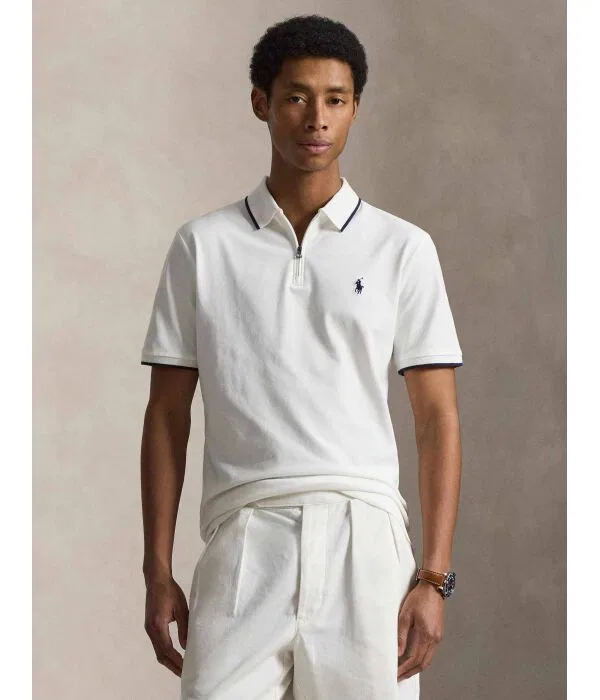 Мужское поло Relaxed Fit Polo Ralph Lauren, белый