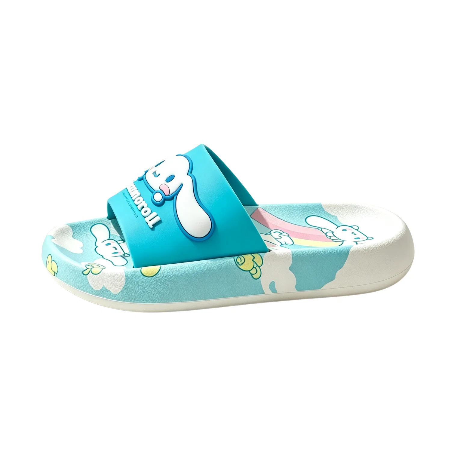 Детские домашние тапочки Sanrio My Melody, Sky Blue-Cinnamoroll