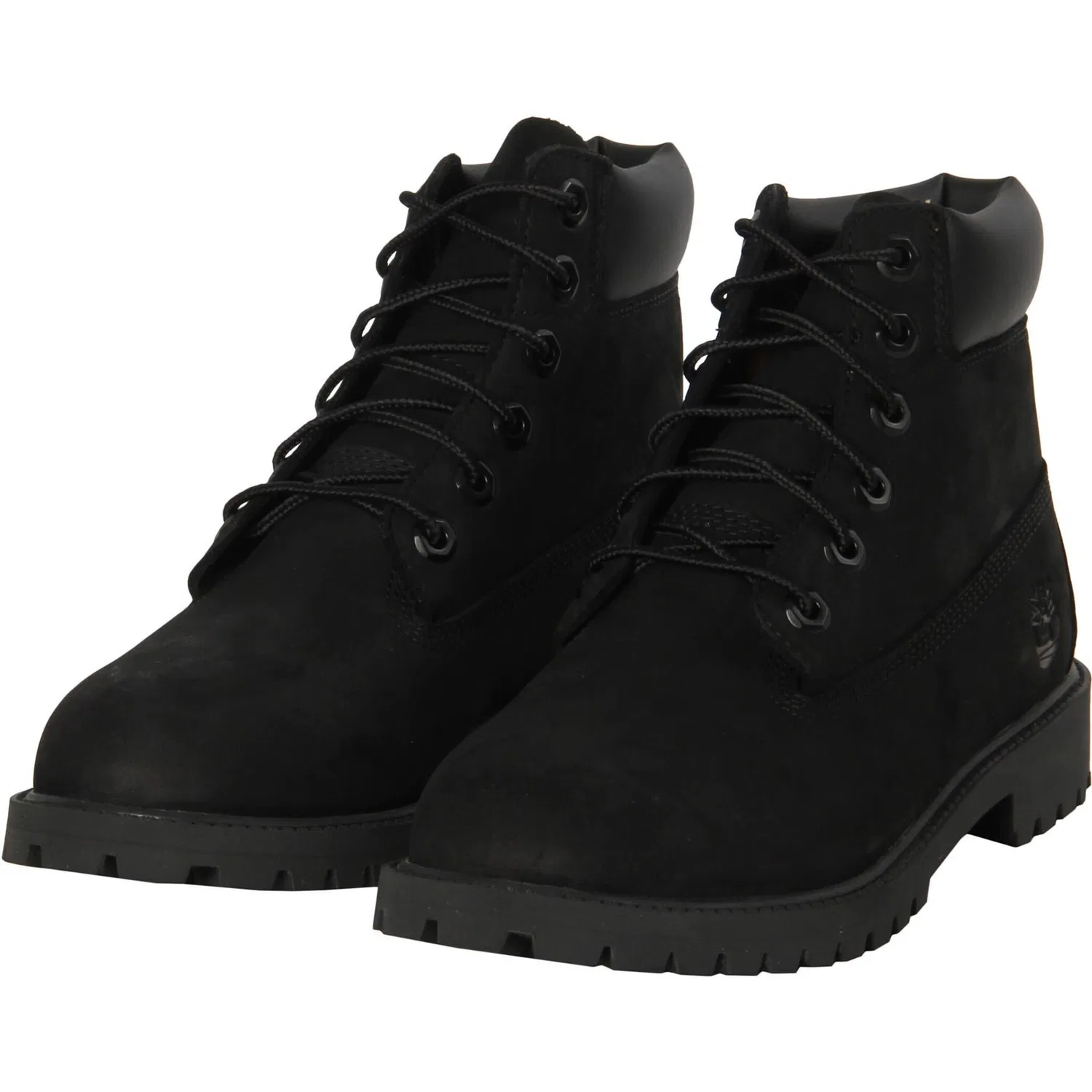 Детские кожаные ботинки на шнуровке Premium 6 Inch Lace Up Waterproof Boot Timberland, Black